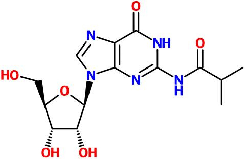 MC081313 N2-Isobutyrylguanosine (图片) MC081313 N2-Isobutyrylguanosine